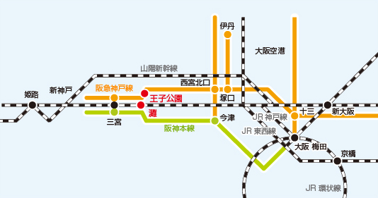《最寄駅》JR灘駅、または阪急王子公園駅