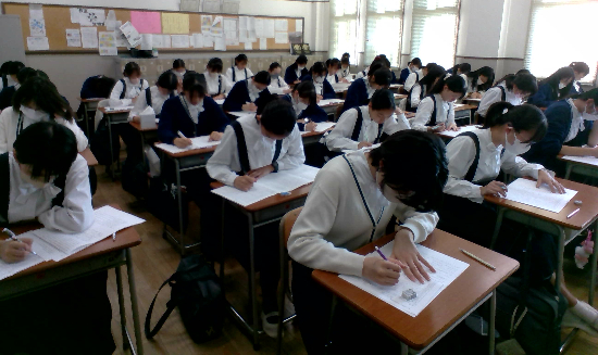 ◆入手困難品あり◆星光学院中 神戸海星女子中 上宮高校 赤本 高2 2学期中間テスト / School Life / 神戸海星女子学院中学校